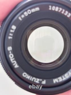 Exc+5? Olympus OM-2 35mm Film Camera Zuiko Auto-S 50mm F1.8 MF Lens From JAPAN