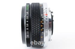 Exc+5 Olympus OM-2 Black SLR 35mm Film Camera 50mm f/1.8 Lens From JAPAN