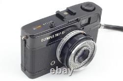 Exc+5 Olympus Trip 35 Black Point & Shoot Film Camera 40mm F2.8 Lens JAPAN