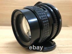 Exc+5 Pentax 67 II AE Finder SMC P 105mm F/2.4 Late model Lens with Strap JAPAN