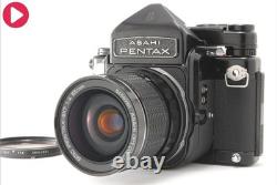 Exc+5 Pentax 6x7 67 TTL Mirror Up SMC 55mm F4 Lens Film Camera From JAPAN