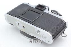 Exc+5 Pentax MX 35mm Film Camera Body Silver 50mm f1.4 Lens From JAPAN