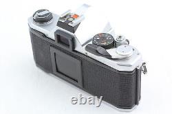 Exc+5 Pentax MX 35mm Film Camera Body Silver 50mm f1.4 Lens From JAPAN