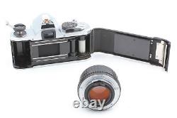 Exc+5 Pentax MX 35mm Film Camera Body Silver 50mm f1.4 Lens From JAPAN