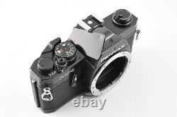 Exc+5 Pentax MX Black 35mm SLR Film Camera with SMC 50mm F1.7 Lens from JAPAN
