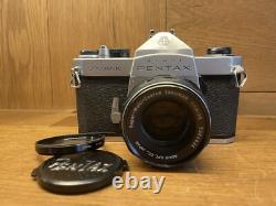 Exc+5 Pentax SP Spotmatic Film Camera SMC Takumar 55mm F/1.8 Lens From Japan