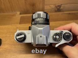 Exc+5 Pentax SP Spotmatic Film Camera SMC Takumar 55mm F/1.8 Lens From Japan
