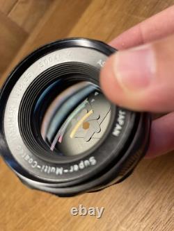 Exc+5 Pentax SP Spotmatic Film Camera SMC Takumar 55mm F/1.8 Lens From Japan