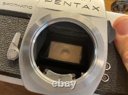 Exc+5 Pentax SP Spotmatic Film Camera SMC Takumar 55mm F/1.8 Lens From Japan