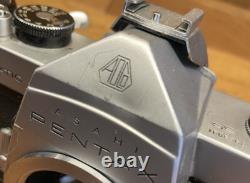 Exc+5 Pentax SP Spotmatic Film Camera SMC Takumar 55mm F/1.8 Lens From Japan