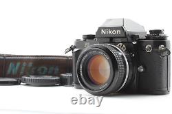 Exc+5 SNxxx8888 Nikon F3 35mm Film Camera Black Body 50mm f/1.4 Lens JAPAN