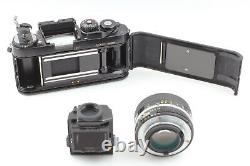 Exc+5 SNxxx8888 Nikon F3 35mm Film Camera Black Body 50mm f/1.4 Lens JAPAN