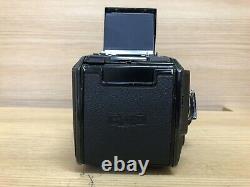 Exc+5 Zenza Bronica EC Black Medium Format Camera Nikkor P 75mm F/2.8 Lens JP