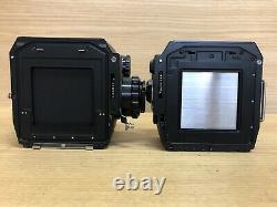 Exc+5 Zenza Bronica EC Black Medium Format Camera Nikkor P 75mm F/2.8 Lens JP