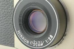 Exc+5 withCase Nikon 35Ti Ti 35mm Film Camera Point & Shoot Nikkor Lens Japan