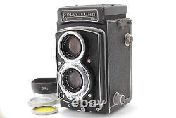 Exc + 5 withCase Rolleicord IV TLR Film Camera Xenar 75mm f3.5 Lens From Japan