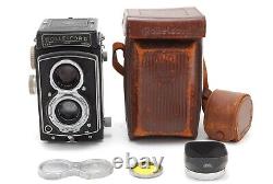 Exc + 5 withCase Rolleicord IV TLR Film Camera Xenar 75mm f3.5 Lens From Japan