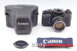 Exc+5 with Case Canon F-1 35mm Film Camera FD 50mm f/1.4 O Lens From JAPAN