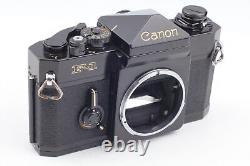 Exc+5 with Case Canon F-1 35mm Film Camera FD 50mm f/1.4 O Lens From JAPAN