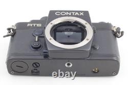 Exc+5 with Case? Contax RTS 35mm SLR Film Camera Planar 50mm F1.4 AEJ Lens JAPAN