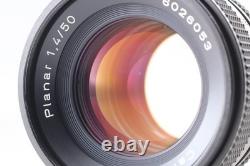 Exc+5 with Case? Contax RTS 35mm SLR Film Camera Planar 50mm F1.4 AEJ Lens JAPAN