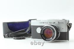Exc+5 with Case Olympus Pen FT Half Frame Film Camera 40mm f1.4 Lens From JAPAN