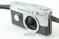 Exc+5 with Case Olympus Pen FT Half Frame Film Camera 40mm f1.4 Lens From JAPAN