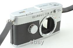 Exc+5 with Case Olympus Pen FT Half Frame Film Camera 40mm f1.4 Lens From JAPAN