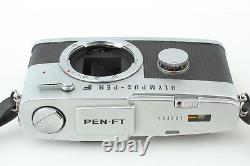 Exc+5 with Case Olympus Pen FT Half Frame Film Camera 40mm f1.4 Lens From JAPAN