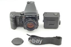Exc+5 with Grip Strap Mamiya 645 Pro Film Camera 80mm f2.8 C N Lens AE JAPAN