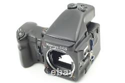 Exc+5 with Grip Strap Mamiya 645 Pro Film Camera 80mm f2.8 C N Lens AE JAPAN