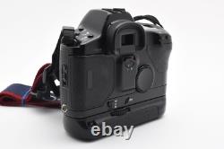 Exc+5 withstrap Canon EOS 1N BP-E1 35mm Film Camera EF 50mm F/1.8 ll Lens Japan