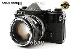 Exc+8 Canon A1 A-1 + NFD New FD 50mm f1.4 Standard Prime Lens SLR Film Camera