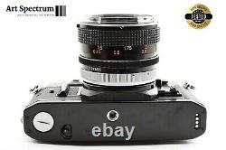 Exc+8 Canon A1 A-1 + NFD New FD 50mm f1.4 Standard Prime Lens SLR Film Camera