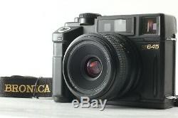 Exc+++++ Bronica RF645 Rangefinder Film Camera with 45mm F/4 Lens From JAPAN
