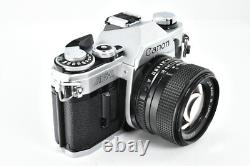 Exc +++++ Canon AE-1 SLR 35mm Film Camera New FD NFD 50mm F1.4 Lens JAPAN #2