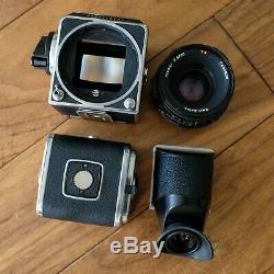 Exc+ Hasselblad 500cm Camera 80mm Cf T Lens A12 Acute Matte Focusing Screen