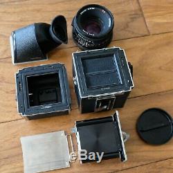 Exc+ Hasselblad 500cm Camera 80mm Cf T Lens A12 Acute Matte Focusing Screen