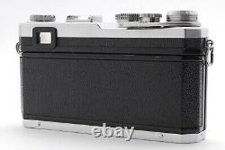 Exc++++ NIKON S3 Rangefinder Film Camera Nikkor H 50mm f/2 Lens with case JAPAN