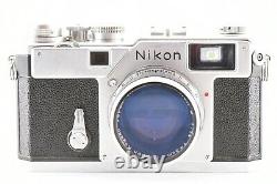 Exc +++++ Nikon S3 Rangefinder with NIKKOR-S 5cm f/1.4 Lens from JAPAN 1553
