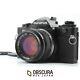 Exc Olympus OM-4 SLR Film Camera + G. ZUIKO AUTO-S 50mm F/1.4 Lens From JAPAN