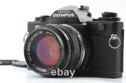Exc Olympus OM-4 SLR Film Camera + G. ZUIKO AUTO-S 50mm F/1.4 Lens From JAPAN