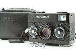 Exc+++++ROLLEI 35 S Black Film Camera / Sonnar 40mm f2.8 Lens from JAPAN