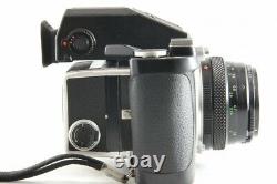 Exc++ Zenza Bronica ETR SP withZenzanon MC 75mm f/2.8 AE Finder and Grip #1214