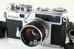 Exc withBox Nikon SP 35mm Rangefinder Film Camera, NIKKOR-S 50mm f/1.4 Lens 5647