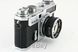 Exc withBox Nikon SP 35mm Rangefinder Film Camera, NIKKOR-S 50mm f/1.4 Lens 5647