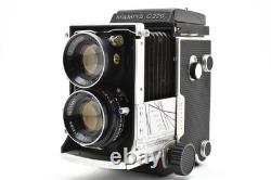 Excellent+5? Mamiya C220 Pro TLR Film Camera Sekor 80mm f/2.8 Lens f JAPAN