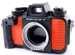 Excellent+5 Nikon NIKONOS V Orange Underwater Film Camera Strap Lens From JAPAN