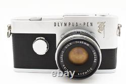 Excellent+5 Olympus Pen F 38mm f/1.8 Lens 35mm Half Frame Film Camera JAPAN