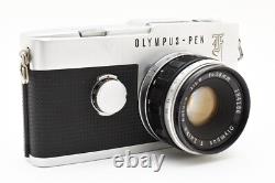 Excellent+5 Olympus Pen F 38mm f/1.8 Lens 35mm Half Frame Film Camera JAPAN